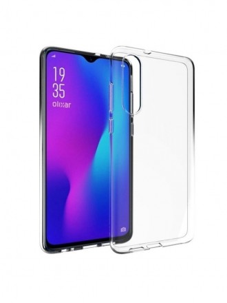 Skaidrus silikoninis dėklas "Clear 1.0mm" telefonui Huawei P30