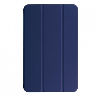 Tamsiai mėlynas atverčiamas dėklas ''Smart Leather'' Samsung P610 / P615 Tab S6 Lite 10.4