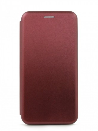 Bordo spalvos atverčiamas dėklas "Book Elegance" telefonui Huawei P30