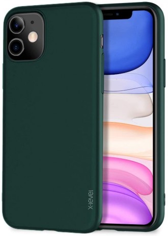 Žalios spalvos dėklas X-Level "Guardian" telefonui Apple iPhone 11 