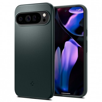 Tamsiai žalias dėklas "Spigen Thin Fit" telefonui Google Pixel 9 Pro XL