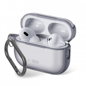 Pilkas ausinių dėklas "Tech-Protect Magmat" skirtas Apple Airpods Pro 1 / 2
