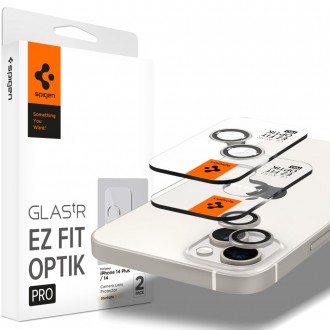 Kameros apsauga "Spigen Optik.Tr Ez Fit Camera Protector" (2vnt.) telefonui iPhone 14 / 14 Plus