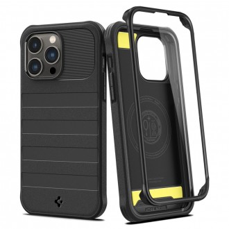 Dviejų dalių tvirtas dėklas "Spigen Geo Armor 360 Mag Magsafe" telefonui Apple iPhone 14 Pro