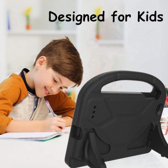 Ypač tvirtas, juodas dėklas sukurtas vaikams "Shockproof Kids" Lenovo Tab M10 Plus X606 10.3