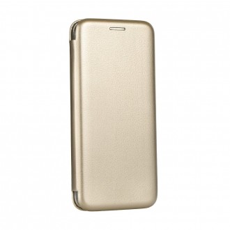 Auksinis atverčiamas dėklas "Book Elegance" telefonui Samsung  A12 / M12