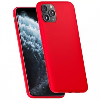 Raudonas dėklas "3mk Matt Case" telefonui Samsung S911 S23 5G