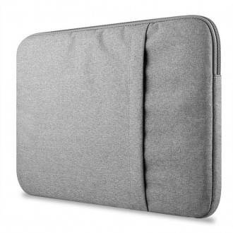 Nešiojamo kompiuterio krepšys 13''-14'' -TECH-PROTECT SLEEVE LIGHT GREY-