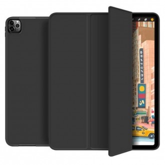 Juodas, atverčiamas dėklas IPAD AIR 4 2020 "Tech-Protect SC PEN"