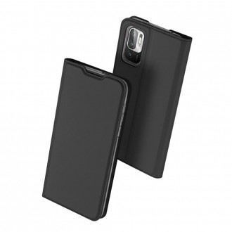 Juodas atverčiamas dėklas Dux Ducis "Skin Pro" telefonui Samsung S21 FE 5G (G990)