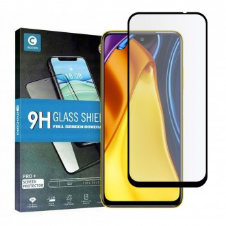 Apsauginis grūdintas stiklas juodais kraštais MOCOLO TG+FULL GLUE  telefonui XIAOMI POCO M3 PRO / Redmi Note10 5G 