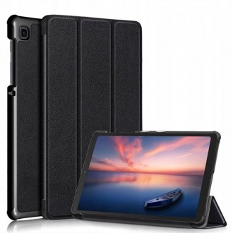 Juodas atverčiamas dėklas Tech-Protect "Smartcase" planšetei Samsung GALAXY TAB A7 LITE 8.7 T220 / T225