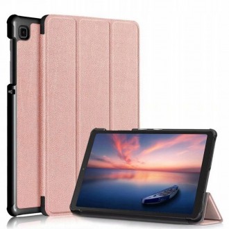 Rožinis atverčiamas dėklas Tech-Protect "Smartcase" planšetei Samsung Galaxy TAB A7 LITE 8.7 T220 / T225