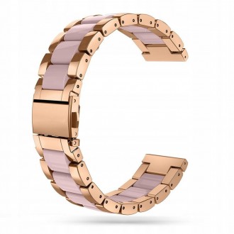 Perlo-aukso spalvos "TECH-PROTECT MODERN" apyrankė GALAXY WATCH 4 40 / 42 / 44 / 46 MM 