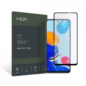 Apsauginis grūdintas stiklas juodais kraštais HOFI GLASS PRO+ telefonui Xiaomi Redmi Note 11 / 11S