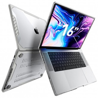 Skaidrus dėklas "SUPCASE UNICORN BEETLE CLEAR" skirtas Macbook Pro 16 2021-2022