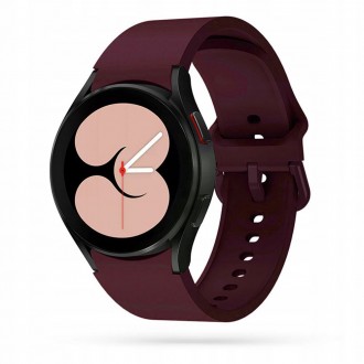 Bordo spalvos apyrankė Tech-Protect "Iconband" laikrodžiui Samsung Watch 4 / 5 / 5 PRO / 6 (40 / 42 / 44 / 45 / 46 MM)