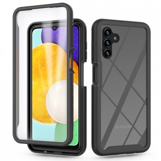 Juodais kraštais permatomas TECH-PROTECT DEFENSE360 telefonui Galaxy A13 5G