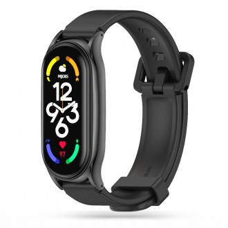 Juodos spalvos apyrankė "Tech-Protect Iconband Pro" laikrodžiui Xiaomi Mi Smart Band 5 / 6 / 6 NFC