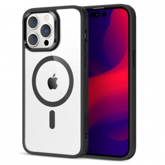 Skaidrus dėklas juodais kraštais "Esr Ch Halolock Magsafe" telefonui iPhone 14 Pro
