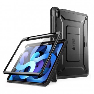 Juodas itin tvirtas dėklas "Supcase Unicorn Beetle Pro" planšetei iPad 10.9 2022