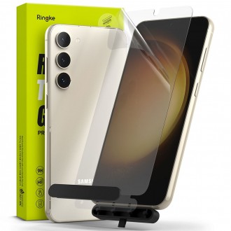 Apsauginė ekrano plėvelė (2 vnt.) "Ringke Dual Easy" telefonui Galaxy S23 Plus