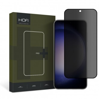 Privatumą suteikiantis apsauginis stikliukas "Hofi Anti Spy Glass Pro+ Privacy" telefonui Galaxy S23 Plus