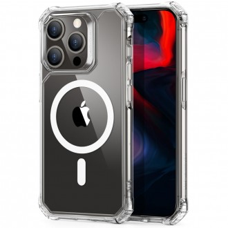 Skaidrus tvirtas dėklas "Esr Air Armor Halolock Magsafe" telefonui iPhone 15 Pro Max