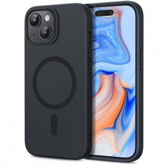 Juodas dėklas "Esr Cloud Halolock Magsafe" telefonui iPhone 15 