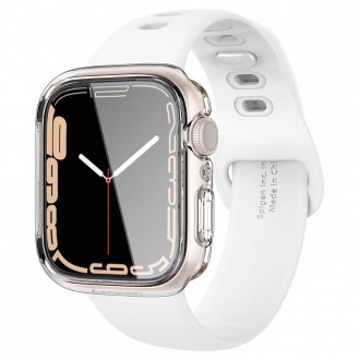 Itin tvirtas dėklas "Spigen Ultra Hybrid" laikrodžiui Apple Watch 7 / 8 / 9 (41 MM) 