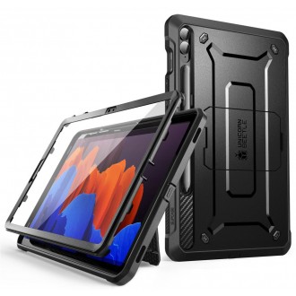 Juodas itin tvirtas dėklas "Supcase Unicorn Beetle Pro" skirtas Samsung Galaxy Tab S9 FE+ Plus 12.4 X610 / X616B 