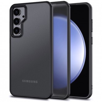 Juodas permatomas/matinis dėklas "Tech-Protect Magmat Magsafe" telefonui Samsung Galaxy A15 4G / 5G