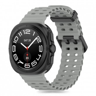 Pilkos spalvos apyrankė "Tech-Protect Iconband Pro" laikrodžiui Samsung Galaxy Watch Ultra (47 MM) 