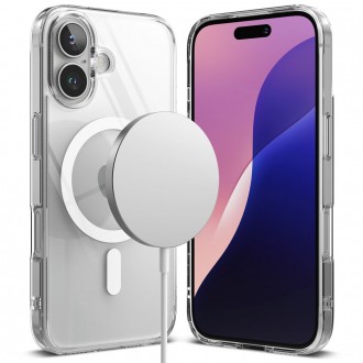 Skaidrus tvirtas dėklas "Ringke Fusion Magnetic Magsafe" telefonui Apple iPhone 16