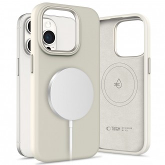 Late spalvos dėklas "Tech-Protect Silicone Pure Magsafe" telefonui Apple iPhone 15 Pro Max