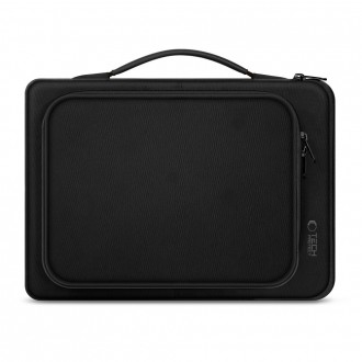 Juodas nešiojamo kompiuterio krepšys "Tech-Protect Basic Bag Laptop 13-14"