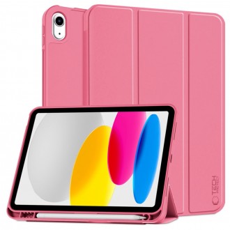 Rožinis atverčiamas dėklas "Tech-Protect SC Pen" planšetei Apple iPad 10.9” 10 / 2022 / 11” 11 / 2025