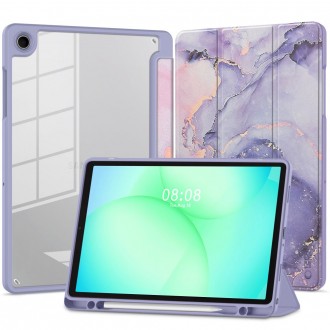 Marble atverčiamas dėklas "Tech-Protect SC Pen Hybrid" planšetei Samsung Galaxy Tab A9+ / A11+ PLUS 11.0 X210 / X215 / X216 / X230 / X235 / X236
