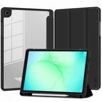 Juodas atverčiamas dėklas "Tech-Protect SC Pen Hybrid" planšetei Samsung Galaxy Tab A9 / A11 8.7 X110 / X115 / X133 / X135