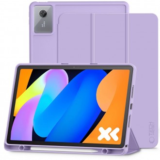 Alyvų spalvos atverčiamas dėklas "Tech-Protect SC Pen" planšetei LENOVO IDEA TAB / K11 GEN 2 11.0 TB-336