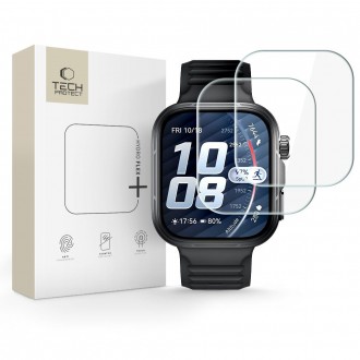 Apsauginė plėvelė Tech-Protect Glass Hydro Flex+ (2-vnt.) laikrodžiui Huawei Watch FIT 5 PRO