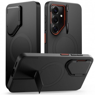 Tvirtas dėklas su kameros apsauga "Tech-Protect Kevlar Aura MagSafe" telefonui Samsung Galaxy S26