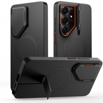 Tvirtas dėklas su kameros apsauga "Tech-Protect Kevlar Aura MagSafe" telefonui Samsung Galaxy S26 ULTRA 