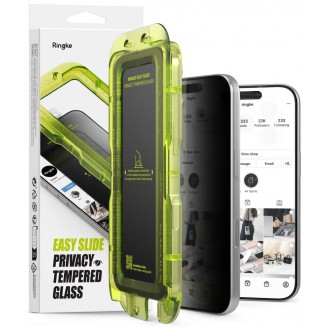 Privatumą suteikiantis stikliukas RINGKE EASY SLIDE 2-PACK (2-vnt.) telefonui Apple IPhone 18 PRO