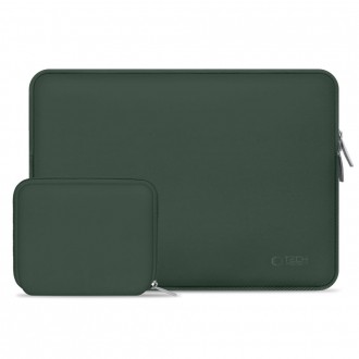 Nešiojamo kompiuterio dėklas Tech-Protect Neoslim Laptop 15-16 MIDNIGHT GREEN