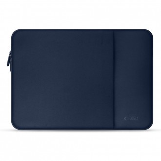 Juodas nešiojamo kompiuterio dėklas Tech-Protect Neopren Laptop 15-16 NAVY BLUE