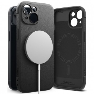 Juodas dėklas "Ringke Onyx Magnetic Magsafe" telefonui iPhone 15