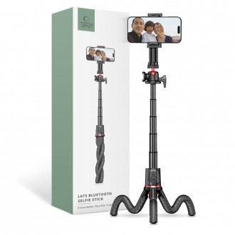 Asmenukių lazda "Tech-Protect L07S Bluetooth Selfie Stick Flexible Tripod"