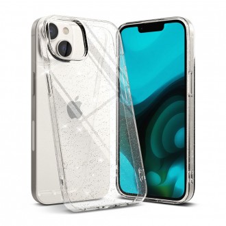 Skaidrus dėklas su blizgučiais "Ringke Air Glitter Clear" telefonui iPhone 14 Plus