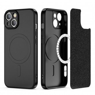 Juodas dėklas "Tech-Protect Icon Magsafe" telefonui iPhone 14 